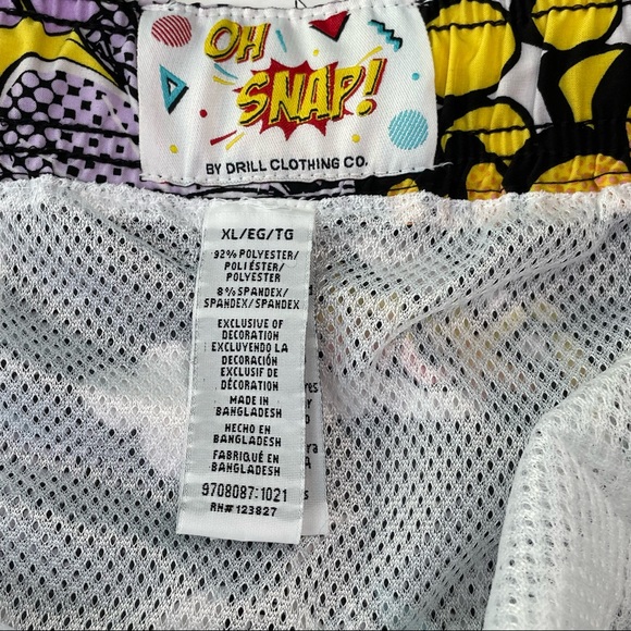 Drill Mens XL Size Swim Trunks stretch Fabric & UV Protection Bathing Suit - Picture 11 of 11